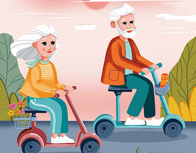 Project thumbnail - Older people in the modern world.