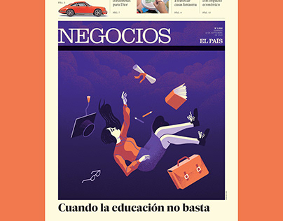 Cover Illustration for El País Negocios