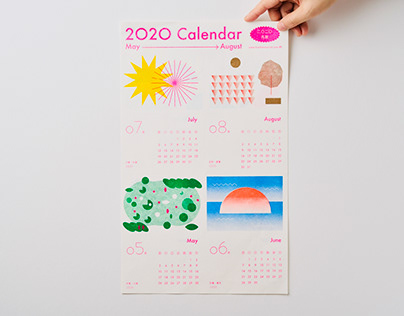 RISOPRINT 2020 Calendar | 二十四節氣孔版印刷年曆