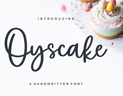 Oyscake Handwritten Font
