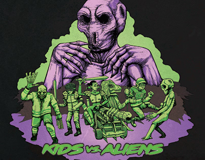 Kids vs. Aliens - Promotional Graphic