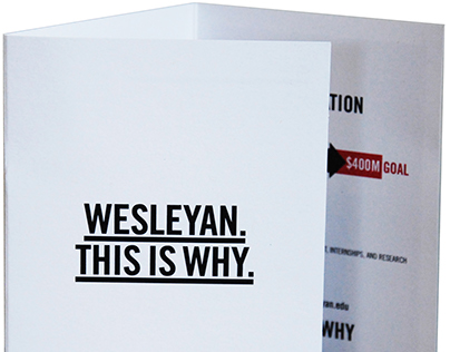 Wesleyan University: This Is Why: Talking Points