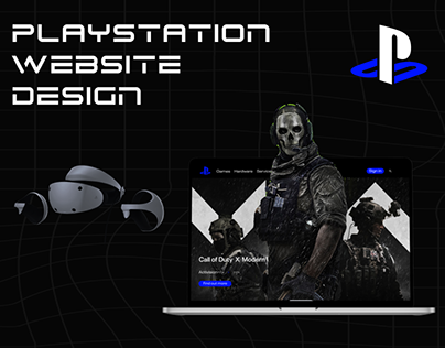 Playstation Website Design