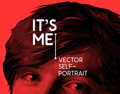 'It's Me!' | Vector Self-Portrait