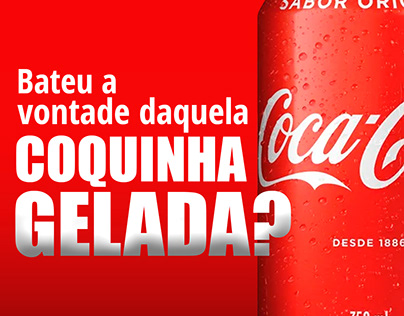 Propaganda para a marca Coca-cola