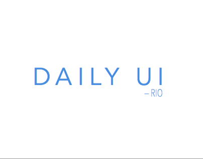 #DailyUI - 022 - Search