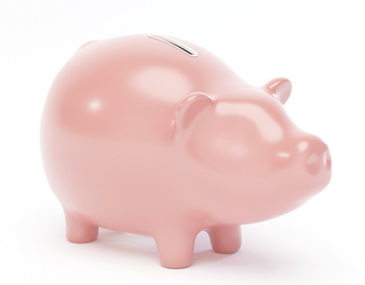 Piggy Bank 3D Model