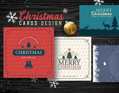 christmas card greeting card or invitation card