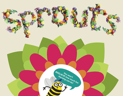 Sprouts Magazine Concept for Parents and Kids