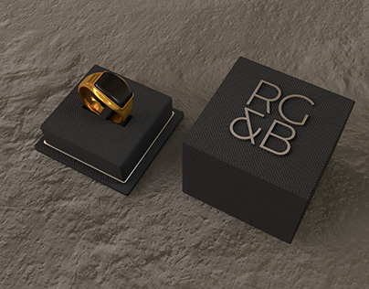 RoseGold & Black Ring 3D Model