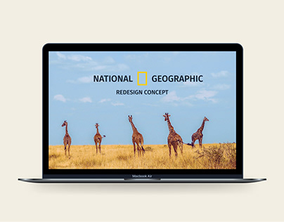 National Geographic. Redesign concept light