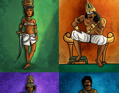 Character Redesign - Ponniyin Selvan
