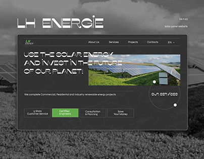 LH ENERGIE | Landing page