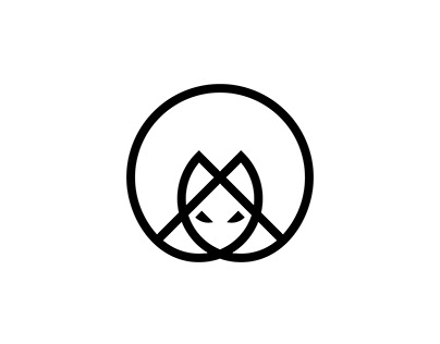 Circle Cat Logo Design