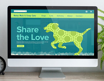 Pet Store Website Redesign