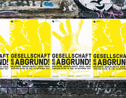 Gesellschaft am Abgrund! / Visual Campaign