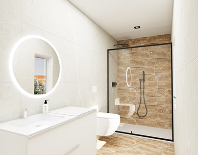 Bathroom visualisation - client's idea