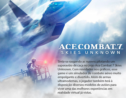 Conteúdo Especial Game Acecombat 7 Skies Unknown