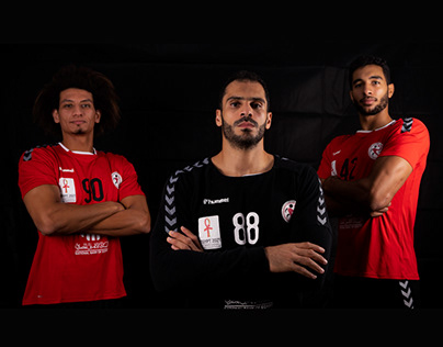 Egyptian National Team Handball Players