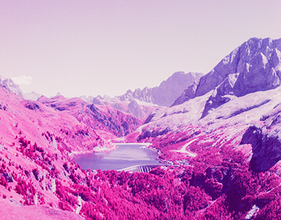 Dolomites in Infrared