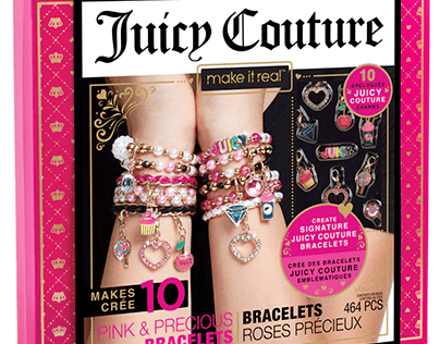 Juicy Couture Pink Bracelets Craft Kit