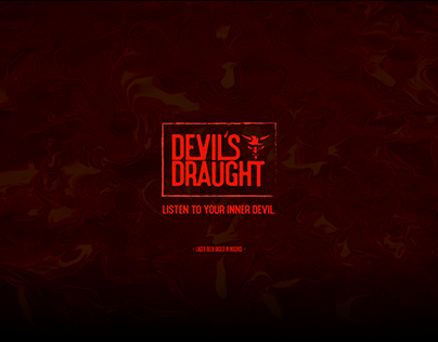 Branding & Packaging Design - Devil's Draught Beer