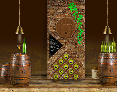 Wine store display concepts