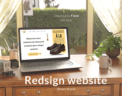 Fiore Chaussures website Redesign