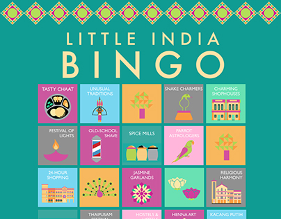 Little India Marketing Campaign - "Little India BINGO"
