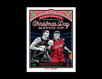 2019 NBA Christmas Match-Up Nuggets vs. Pelicans