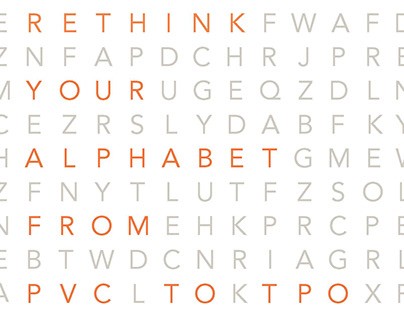 Rethink Your Alphabet
