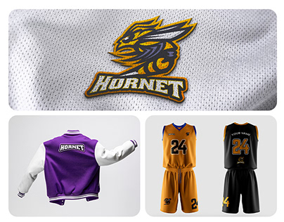 Hornet Logo Brand Identity