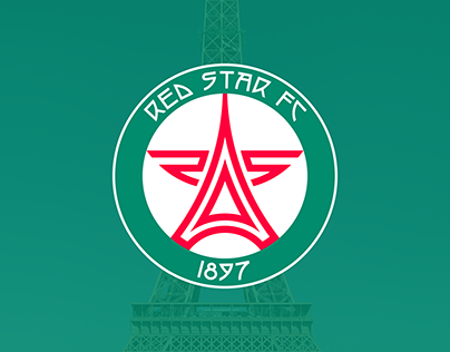 Red Star FC logo concept