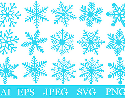 Christmas Snowflakes. Snowflakes graphics