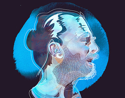 Thom Yorke Portrait