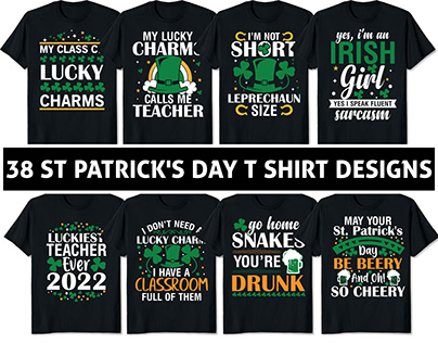 St. Patrick's day t shirt designs