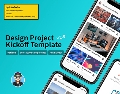 Figma - Design project kickoff template