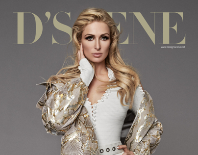 Paris Hilton for D'SCENE Magazine