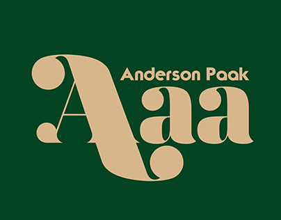 Anderson Paak concept logo