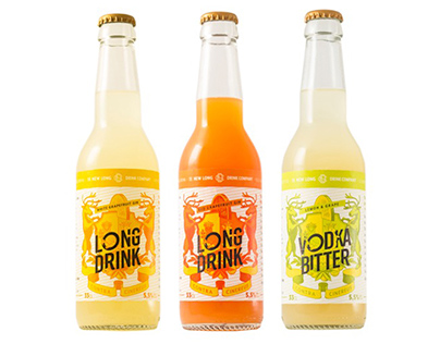 New Long Drink Company labels