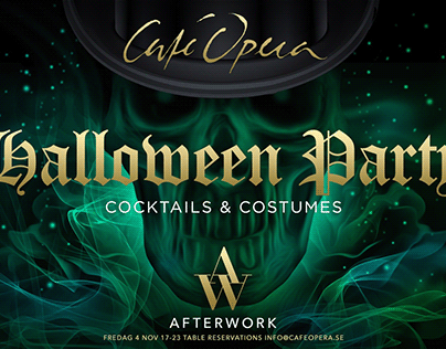 Café Opera Afterwork - logo and graphic profile