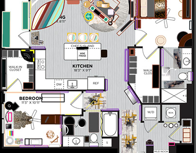 Interior Design Furniture Floor Plan