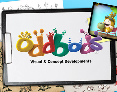 Oddbods Visual Development