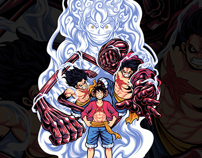 Monkey D Luffy Projects  Photos, videos, logos, illustrations and branding  on Behance