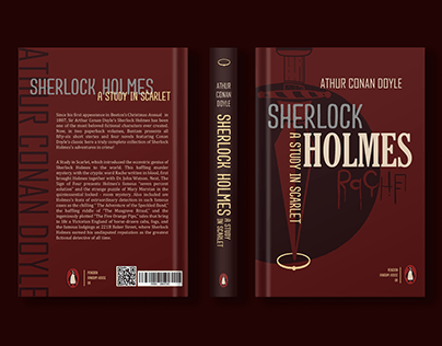 Book Design / Typography&Layout - Sherlock Holmes