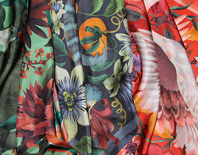 BLOOM! – Silk Scarf Collection
