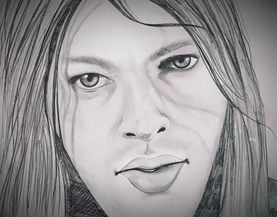 David Gilmour Retrato