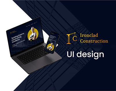 Responsive Web page design for a Construction Company