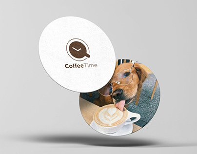 Design coasters for a coffee shop