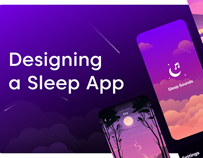 Sleep App UI/UX Design